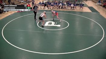 175 lbs Placement Matches (8 Team) - Landyn Reiser, Tri-Valley vs Wyatt Anderson, Parkston