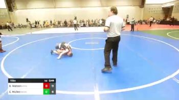 70 lbs Rr Rnd 5 - Brady Watson, Kraken vs Carter Mullen, Warhawks Wrestling Inc.