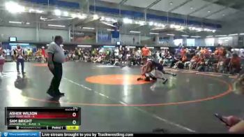 132 lbs Round 4 (6 Team) - Sam Bright, Assassins WC - Black vs Asher Wilson, Gulf Coast Elite