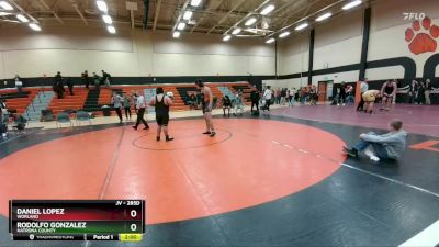 285D Round 3 - Daniel Lopez, Worland vs Rodolfo Gonzalez, Natrona County