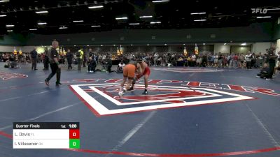 113 lbs Quarterfinal - Liam Davis, FL vs Ignacio Villasenor, OK