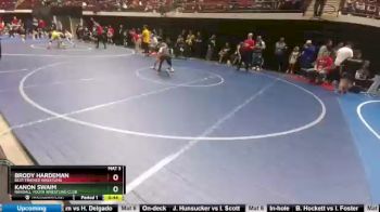75 lbs Cons. Semi - Kanon Swaim, Randall Youth Wrestling Club vs Brody Hardeman, Best Trained Wrestling