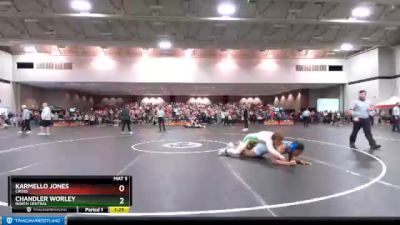 1A/2A 170 Cons. Round 1 - Karmello Jones, Cross vs Chandler Worley, North Central
