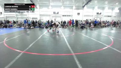 E-132 lbs Round Of 16 - Landon Morris, VA vs Nikito Hansell, PA
