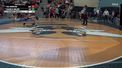 50 lbs Champ. Round 2 - Cal Boehlke, No Nonsense Wrestling vs Caleb D. Miller, Immortal Athletics WC