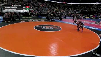 G120-4A Champ. Round 1 - Eruka Peterson, Walsenburg Jr/Sr High School Girls vs Kailey McGuire, Severance Girls