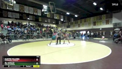 175 lbs Cons. Round 3 - Austin Majors, Catherdral Catholic vs Eli Gould, Canyon Springs