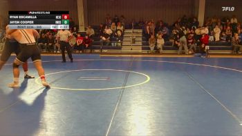 285 lbs Champ. Round 2 - Jaydn Cooper, Iowa Western Community College vs Ryan Escamilla, Northeastern Junior College