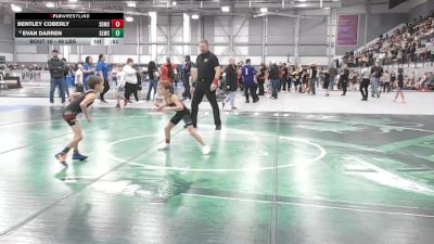 49 lbs Champ. Rd Of 16 - Bentley Coberly, Salem Elite Mat Club vs Evan Darren, Sandpoint Legacy Wrestling Club