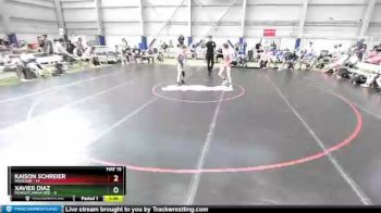 88 lbs Round 1 (8 Team) - Kaison Schreier, Missouri vs Xavier Diaz, Pennsylvania Red