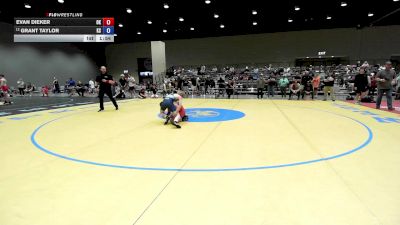 113 lbs Cons. Round 3 - Evan Dieker, OK vs Grant Taylor, KS