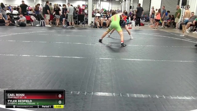 Tyler Redfield 132 lbs Round 1 (4 Team) - Cael Rossi, Team Shutt GT vs Tyler Redfield ...