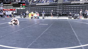184 lbs Consi Of 4 - Hadyn Danals, Gardner-Webb vs Cole Karpinski, Army