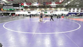 165 lbs Champ. Round 2 - Hayden Santora, Reinhardt University (GA) vs Joel Campbell, Missouri Baptist University