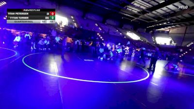 51-55 lbs Quarterfinal - Tytan Turner, Stallions Wrestling Club vs Titan Petersen, Shootbox Rigby