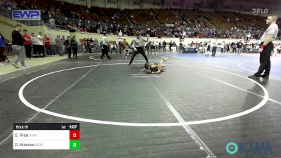 61 lbs Final - Dayton Rice, Standfast vs Damen Macias, Berryhill Wrestling Club