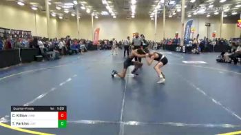 107 lbs Quarterfinal - Connor Killion, Cumberland Valley vs Tahir Parkins, East Stroudsburg