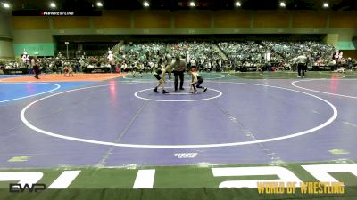 61 lbs Round Of 16 - Zayden Skaggs, Rose City Alliance vs Taze Daniels, Rising Sun Wrestling Club