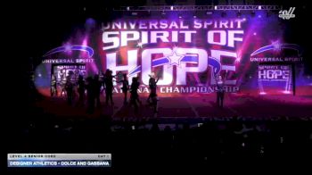 Designer Athletics - Dolce and Gabbana [2026 L4 Senior Coed Day 1] 2026 Spirit of Hope Grand Nationals