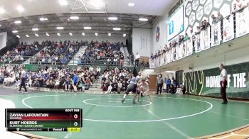 126 lbs 5th Place Match - Kurt Mokros, Olentangy (Lewis Center) vs Zavian LaFountain, Wauseon