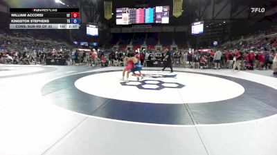 113 lbs Cons. Sub-rd Of 32 - William Accorsi, CT vs Kingston Stephens, TX
