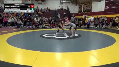 120 lbs Cons. Round 5 - Danika Castrejon, Mountain View vs Brynlyn Sullivan, Bixby