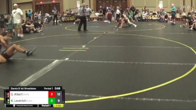 145 lbs Semis & 1st Wrestleback (8 Team) - Kenny Leverich, BlueWave vs Cole Albert, Smitty`s Barn