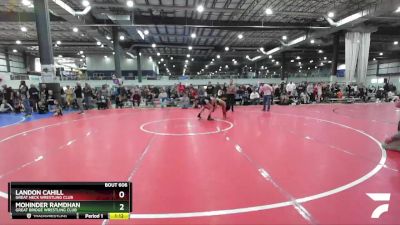 120 lbs 1st Place Match - Landon Cahill, Great Neck Wrestling Club vs Mohinder Ramdhan, Great Bridge Wrestling Club