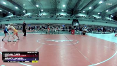 165 lbs Round 2 - Jeremiah Clines, Thoroughbred Wrestling Academy (TWA) vs Shannon Moynihan, Waynesville Tigers Wrestling Club