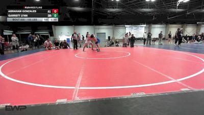 155 lbs Final - Abraham Gonzales, All American Wrestling vs Garrett Lynn, Shelton Wrestling Academy