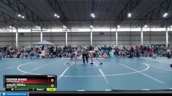 145 lbs Round 1 (4 Team) - Hunter Bones, Hammer Heads vs Hailee Orgill, Big Cat