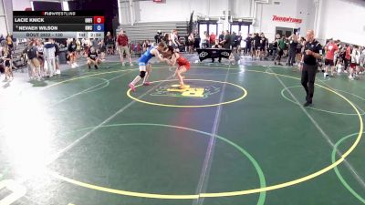 130 lbs 3rd Place Match - Lacie Knick, Orange Fire vs Nevaeh Wilson, Garrett Wrestling Club