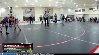 165 lbs 3rd Place Match - Jacob Herman, Franklin Central Wrestling Club vs Dylan Underwood, Trojan Country Youth Wrestling Club