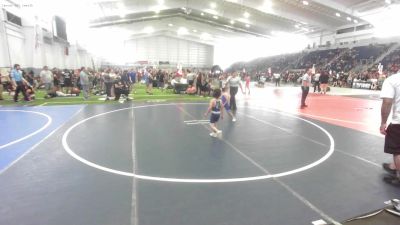 46 lbs 3rd Place - Clay Randall, NAZ Grapplers vs Uila Peters, LV Bears WC