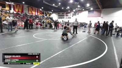 215 lbs Cons. Round 2 - Jorge Castro, Temescal Canyon vs Roman Velasco, Cerritos