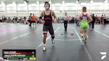 165 lbs Round 6 (8 Team) - Isaac Stoker, Combat Athletics Black vs Jeshua Pastir-quezada, Glasgow WA