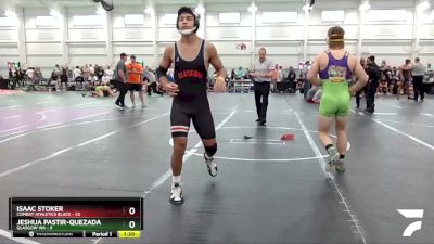 165 lbs Round 6 (8 Team) - Isaac Stoker, Combat Athletics Black vs Jeshua Pastir-quezada, Glasgow WA