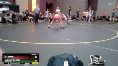 110 lbs Round 2 (4 Team) - Andrew Tucker, Alpha Elite vs Eli Sperry, MO Outlaws Gold