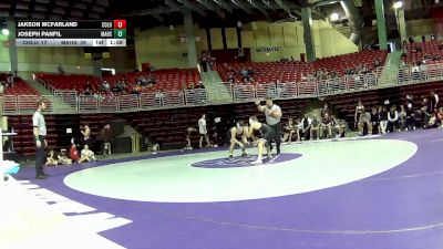 132 lbs Placement Matches (16 Team) - Joseph Panfil, Manhattan HS vs Jakson McFarland, Columbus