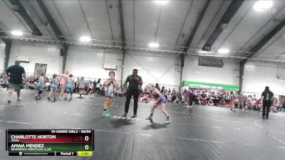 80/85 Round 1 - Charlotte Horton, SGWA vs Amaia Mendez, Reverence Wrestling Club