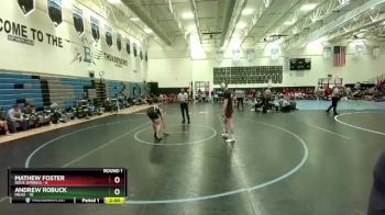 190 lbs Round 1 (3 Team) - Mathew Foster, Rock Springs vs Andrew Robuck, Mead