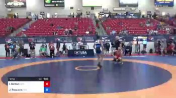 57 kg Consi Of 8 #1 - Isaac Balden, Gold Rush Wrestling vs Joshua Requena, Beat The Streets - Los Angeles