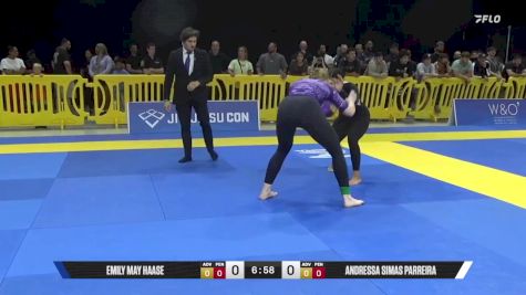 Andressa Simas Parreira vs Emily May Haase 2025 Pan IBJJF Jiu-Jitsu No-Gi Championship