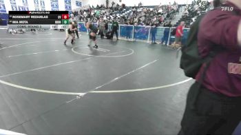 170 lbs Cons. Round 3 - Mia Mota, South Hills vs Rosemary Rezaislas, Capistrano Valley