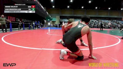 157 lbs Consi Of 8 #1 - Jimmie Wildcat, OKWA vs Liam Brunton-Lain, USA Gold