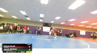 285 lbs Cons. Round 4 - Roman Jennings, Brentwood Aca. vs Faolan Miller, Franklin