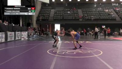 165 lbs Cons. Round 2 - Caden Sullivan, Evergreen State College vs Thomas Venezia, Westcliff