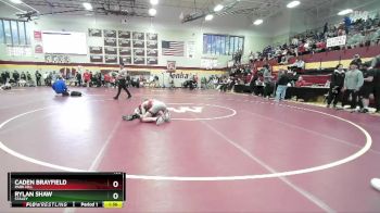 106 lbs Champ. Round 2 - Rylan Shaw, STALEY vs Caden Brayfield, PARK HILL