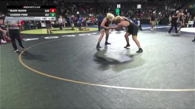 285 lbs Quarterfinal - Mark Marin, Clovis (CS) vs Xander Firm, Sultana (SS)