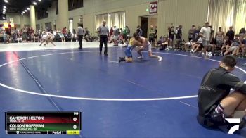 144 lbs Quarters & 3rd Wb (32 Team) - Cameron Helton, TNWA #2 vs Colson Hoffman, West Georgia WC